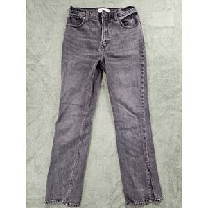 NWOT Abercrombie & Fitch Women's Jeans Sz 26/2 90's Straight High Rise Black